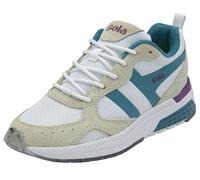 Gola Women's Navis Road Running Shoe, White/Arcade White/Peacock/Foxglove, 6 UK