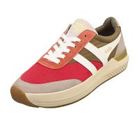 Gola Women's Raven Fashion Sneakers, Raspberry Khaki Feather Grey, 7 UK
