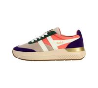 Gola Women's Raven Sneakers, Wheat Coral Pink Royal Purple, 8 UK