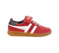 Gola Womens Stadia '86, Red/Off White/Dark Brown/Gum, 6