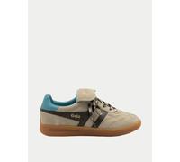 Gola Women's Stadia '86 Suede Stripe Trainers Grey Mix