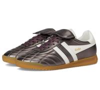 Gola Women's Stadium '86 Sneakers, Pewter/Off White, 5