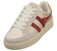 (4) Gola Superslam Blaze Womens Fashion Trainers in Gold Cerise