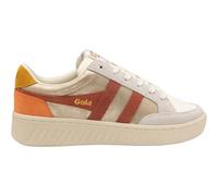 Gola Women's Superslam Blaze Sneaker, Gold/Chalk Pink/Windsor Wine, 5 UK