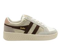 Gola Women's Superslam Blaze Sneaker, Gold/Dark Brown/Cameo, 6 UK