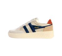 Gola Women's Superslam Blaze Sneaker, Gold/Ink/Orange Spice, 6 UK