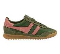 Gola Tornado Womens Green Coral Pink Fashion Trainers - 3 UK