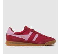Gola Women's Tornado Trainers in Red & Purple, Nylon, Size: 5 UK 5