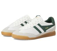 Gola Tornado Zephyr Ladies Off White/Evergreen Leather & Textile Lace Up Trainers