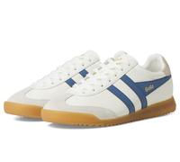 Gola Women's Torpedo Leather Sneaker, Off White/Moonlight/Gold, 6 UK
