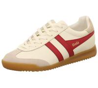Gola Women's Torpedo Sneaker (Off White Deep Red Gold, UK Footwear Size System, Adult, Women, Numeric, Medium, 4)