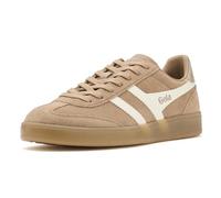 Gola Women's Viper Sneakers, Light Caramel/Off White/Gold, 8