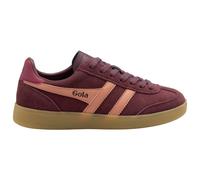 Gola Viper W Wine Womens trainers CLB735-RU in a Plain Suede Leather in Size 6