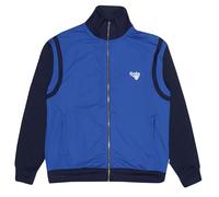 Gola Zipped Poly Tricot Colour Block Track Top - Blue | Size: Medium Gola Blue M
