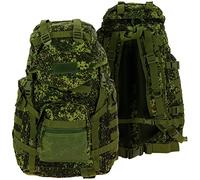 Golan™ 55L Tactical Military Travel Rucksack Molle Backpack Camping Bag 800D Russian Camo