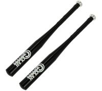 Golan Black Lightweight Durable Alloy Aluminium Metal Full Size Outdoor Practice Training Baseball Softball Rounders Bat Single or Pair 24-32 (2, Inches, 2.30, Inches, 2, Inches, 2, Inches, 2, Inches)