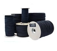 Golberg Black Shock Cord, Bungee Cord - (1/16 Inch x 50 Feet)