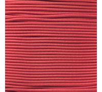 GOLBERG Elastic Shock Cord - 2.5mm, 1/32, 1/16, 3/16, 5/16, 1/8, 3/8, 5/8, 1/4, 1/2 inch Diameter - 10, 25, 50, 100 ft Lengths - Made in The USA (Imperial Red, 1/8in x 25ft)