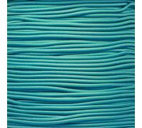 GOLBERG Elastic Shock Cord - 2.5mm, 1/32, 1/16, 3/16, 5/16, 1/8, 3/8, 5/8, 1/4, 1/2 inch Diameter - 10, 25, 50, 100 ft Lengths - Made in The USA (Turquoise, 1/8in x 25ft)