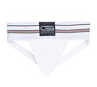 GOLBERG G G Athletic Supporter - Waistband Contoured for Comfort - Active White Color - (White, Small)
