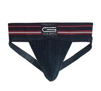 GOLBERG G Mens Jockstrap Underwear - Athletic Supporter - Adult and Youth Jock Strap, Black (Single Pack), Medium