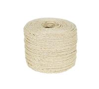 Golberg Twisted Sisal Rope (1/4 Inch x 50 Feet)