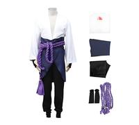 GOLBYGOL Uchiha Sasuke Cosplay Costume for Halloween, Masquerade,Christmas, Anime Party, Exhibition