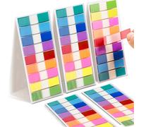 Golcellia Sticky Tabs, 900 Pcs Transparent Page Markers Book Tabs, Transparent Sticky Index Tabs for Books, Teacher Supplies