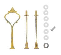(Gold) 10 Pcs Cake Stand Accessories Kit, 3 Tier Cake Stand Tiered Tray