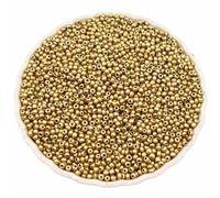(gold) 1000pcs/lot 2mm Charm Mini Czech Glass Seed Beads Spacer Beads For Jewelry Making Bracelet Necklace Accessories Diy Findings