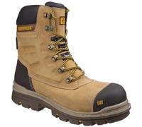 (Gold, 11 (Adults')) Caterpillar Premier Nubuck Honey Safety Boots