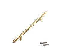 (Gold, 12*500*320mm) T Bar Handles Bathroom Kitchen Cupboard Drawer Cabinet Door Handle Hole 64320mm