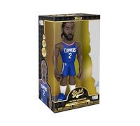 Funko Gold 12" NBA: Clippers - Kawhi Leonard - 1/6 Odds for Rare Chase Variant - Collectable Vinyl Action Figure - Birthday Gift Idea - Official Merchandise - Ideal Toy for Sports Fans and Display