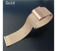 (gold, 16mm(width)) Milanese Watchband 12mm 14mm 16mm 18mm 20mm 22mm 24mm Universal Stainless Steel Metal Watch Band Strap Bracelet