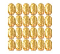 Gold 24pc Christmas Curling Ribbons 10m Per Shiny Rolls Perfect for Gift Wrapping Holiday Decoration Present Wrap Bow String Xmas Arts Craft Projects Wedding Birthday