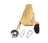 (Gold, 280*100CM) Therapy Swing Kids Cuddle Hammock With Autism Adhd Outdoors Aspergers Sensory