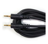 GOLD 2m 2.5mm Mini Jack Male to Plug Cable Lead Stereo TRS Audio Headset Wire