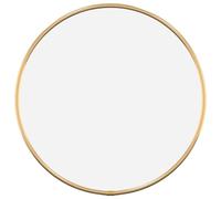 (gold, 30 cm) vidaXL Wall Mirror Round Bathroom Vanity Make up Mirror Multi Colours/Sizes