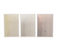 Gold 3D Nail Sticker Stripe Lines Adhesive Striping Tape Nail Art Gold Silver 3Pc Nail