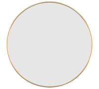 (gold, 50 cm) vidaXL Wall Mirror Round Bathroom Vanity Make up Mirror Multi Colours/Sizes