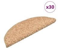 (gold, 56 x 17 x 3 cm) vidaXL Stair Mats Home Decorative Stair Step Rug Carpet Protector Tread Mat
