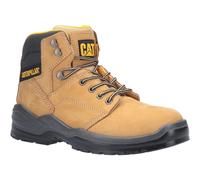 (Gold, 6 (Adults')) Caterpillar Striver Nubuck Honey Safety Boots
