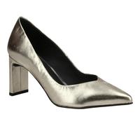 (Gold, 6 (Adults')) Hush Puppies Olivia Suede Women's Gold Shoes