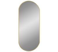 (gold, 70 x 30 cm) vidaXL Wall Mirror Oval Hall Vanity Toilet Hanging Mirror Multi Colours/Sizes