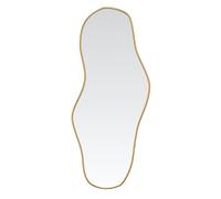 (gold, 80 x 35 cm) vidaXL Wall Mirror Gold 90x40 cm Bathroom Hall Vanity Make up Cosmetic Mirror