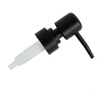 Gold ABS Soap Dispenser Pump 28 Thread 15cm Tube(Black)
