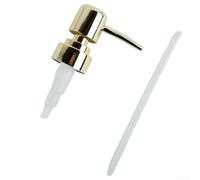 Gold ABS Soap Dispenser Pump 28 Thread 15cm Tube(Gold)