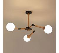 Gold Adjustable Height Iron and Glass Stair Pendant Chandelier, Large Lights for Villa & High Ceilings (18 lights)