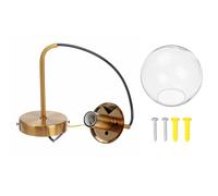 (Gold) Adjustable LED Reading Lamp Wall Mounted Spotlight Bedside Night Light Christmas Decor
