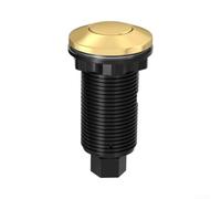 Gold Air Switch Button for Garbage Disposal Waste Unit | Compatible with most air switch kits, easy push activation, shiny gold finish, plastic construction, kitchen upgrade
